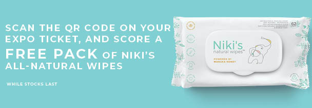 Niki's Natural Wipes banner