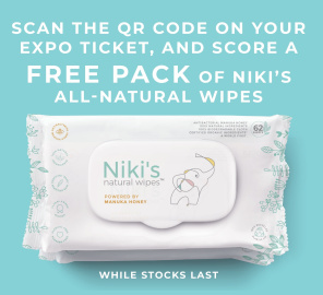 Niki's Natural Wipes banner