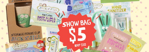 Jack N' Jill Expo Special - $5 Show Bag!! banner